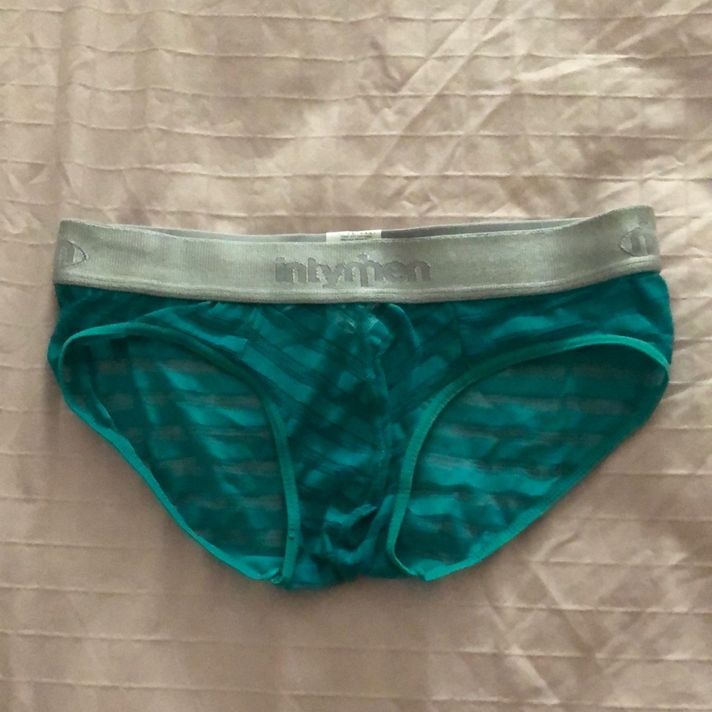 Green mesh briefs